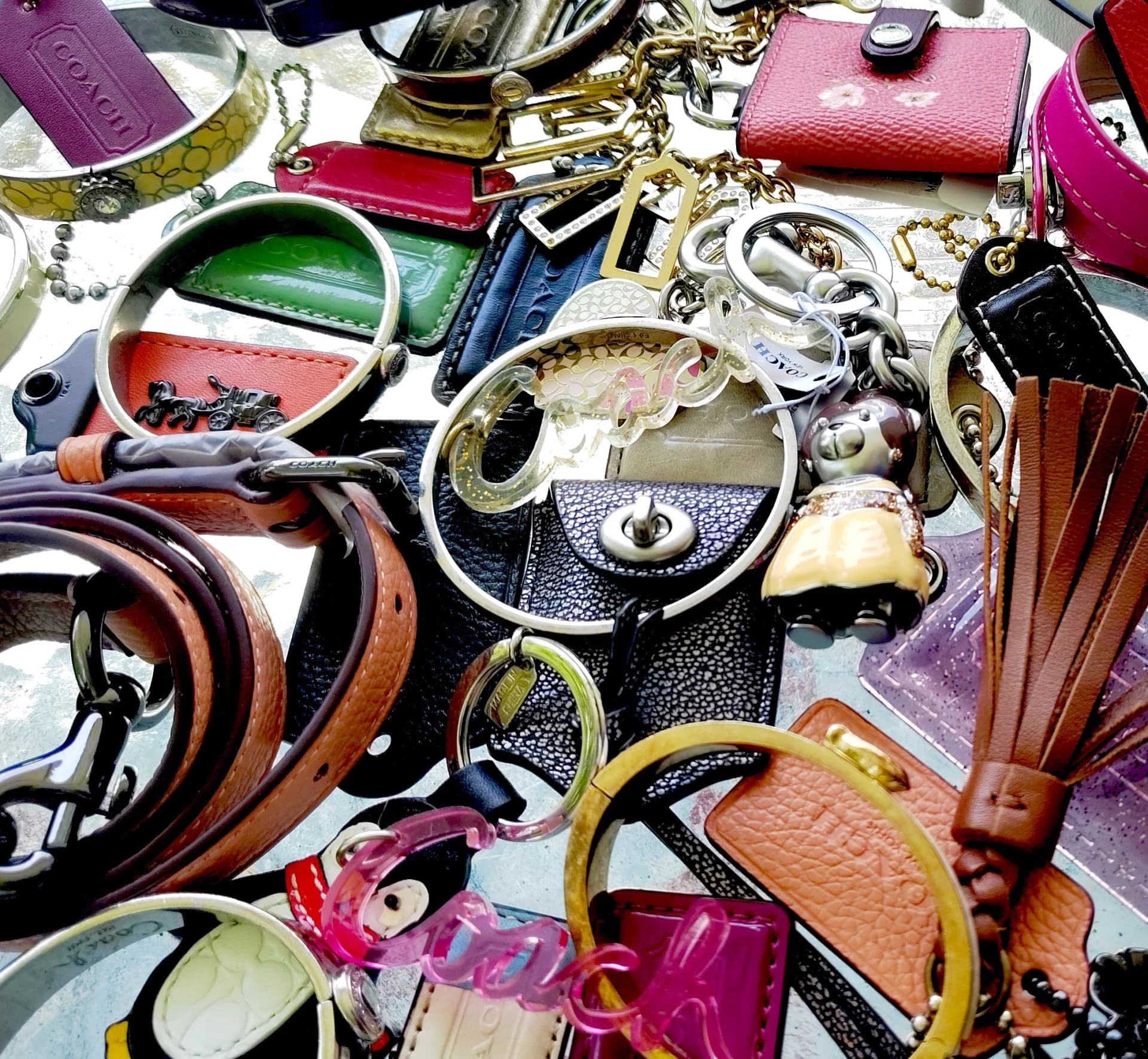 Coach Hang Tags, Straps and Accessories