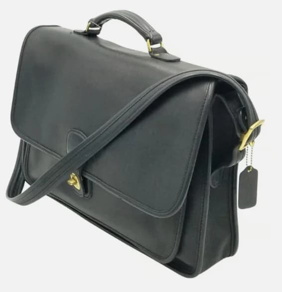 The Iconic Vintage Coach Metropolitan Briefcase from The Devil Wears Prada 2